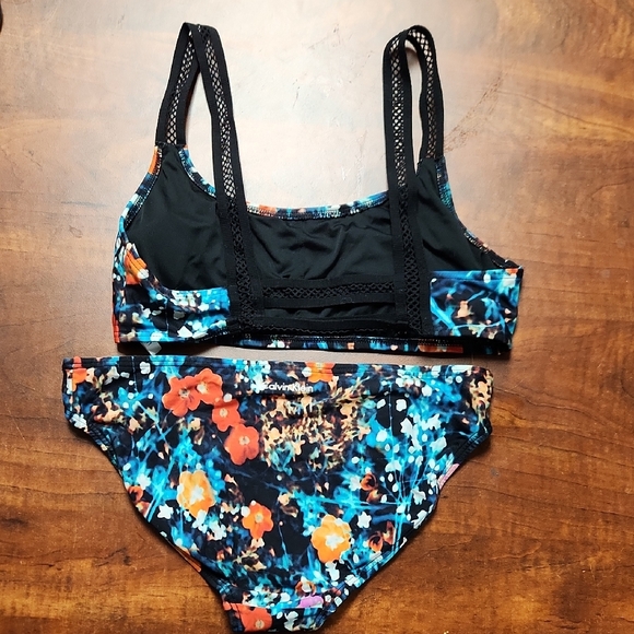 Calvin Klein Multicolor Floral Bikini - Picture 2 of 3